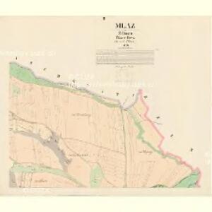 Mlaz - c4746-1-002 - Kaiserpflichtexemplar der Landkarten des stabilen Katasters