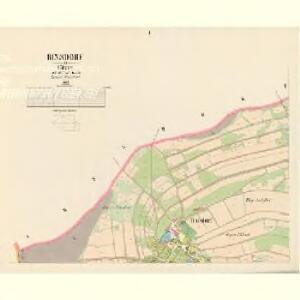 Binsdorf - c0707-2-001 - Kaiserpflichtexemplar der Landkarten des stabilen Katasters