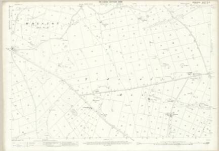Derbyshire XV.4 (includes: Bradwell; Little Hucklow; Peak Forest; Tideswell; Wheston) - 25 Inch Map