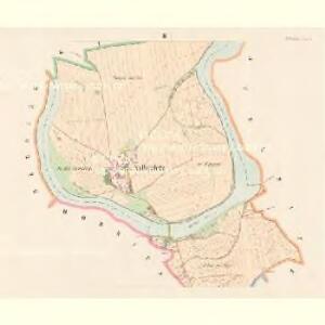 Salluschitz - c9134-1-002 - Kaiserpflichtexemplar der Landkarten des stabilen Katasters