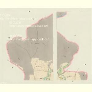 Chlum - c2513-1-002 - Kaiserpflichtexemplar der Landkarten des stabilen Katasters