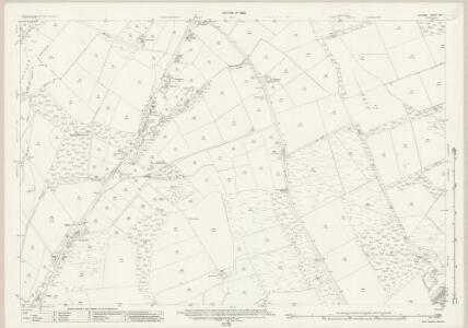 Durham XIX.1 (includes: Greencroft; Lanchester; Langley; Stanley) - 25 Inch Map