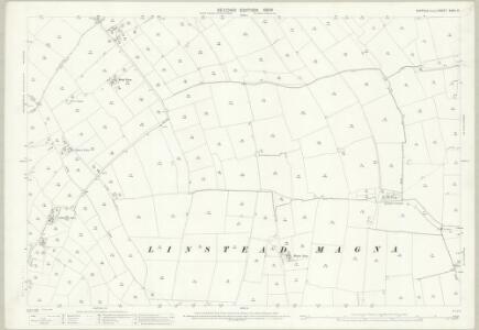 Suffolk XXVII.10 (includes: Cratfield; Fressingfield; Huntingfield; Linstead Magna; Linstead Parva; Metfield) - 25 Inch Map