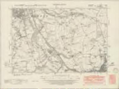 Derbyshire V.SW - OS Six-Inch Map