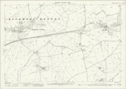 Dorset III.10 (includes: Buckhorn Weston; Gillingham; Kington Magna; West Stour) - 25 Inch Map