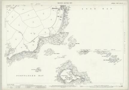 Cornwall LIII.6 & 10 (includes: Looe) - 25 Inch Map