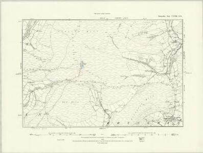 Radnorshire XXXIII.SW - OS Six-Inch Map