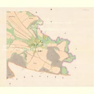 Zwitta - c7650-1-003 - Kaiserpflichtexemplar der Landkarten des stabilen Katasters