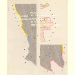 Woleschna (Wolessna) - c5441-1-004 - Kaiserpflichtexemplar der Landkarten des stabilen Katasters