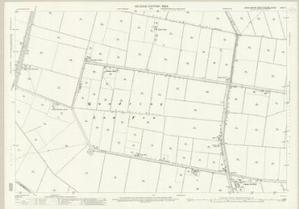Lincolnshire CXXV.7 (includes: Billingborough; Donington; Gosberton; Horbling; Quadring) - 25 Inch Map