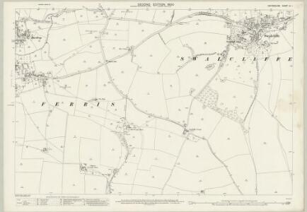 Oxfordshire IX.1 (includes: Sibford Ferris; Sibford Gower; Swalcliffe) - 25 Inch Map