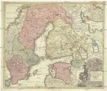 Regni Sueciae in omnes suas subjacentes provincias accurate divisi tabula generalis