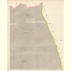 Pobieschowitz - c5855-1-003 - Kaiserpflichtexemplar der Landkarten des stabilen Katasters
