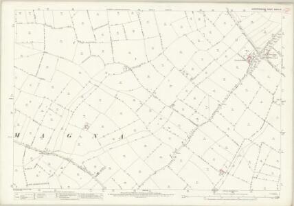 Leicestershire XXXVII.12 (includes: Glen Magna; Oadby; Wigston Magna; Wistow) - 25 Inch Map