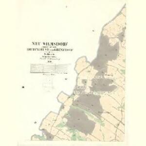 Neu Wilmsdorf - m2067-1-001 - Kaiserpflichtexemplar der Landkarten des stabilen Katasters