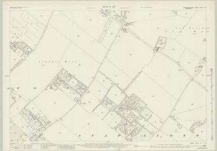 Cambridgeshire XLVII.15 (includes: Cambridge; Great Shelford; Stapleford) - 25 Inch Map