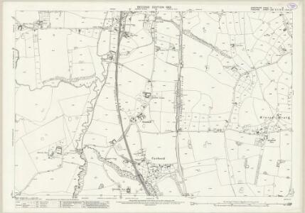 Shropshire III.13 (includes: Adderley; Audlem; Buerton; Dodcott Cum Wilkesley; Newhall) - 25 Inch Map