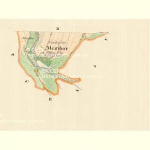 Mezihor (Mezihora) - m1756-1-002 - Kaiserpflichtexemplar der Landkarten des stabilen Katasters