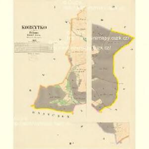 Koreytko - c3350-1-001 - Kaiserpflichtexemplar der Landkarten des stabilen Katasters