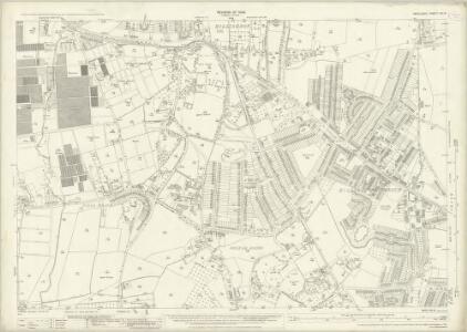 Middlesex XIV.8 (includes: Uxbridge; Yiewsley and West Drayton) - 25 Inch Map