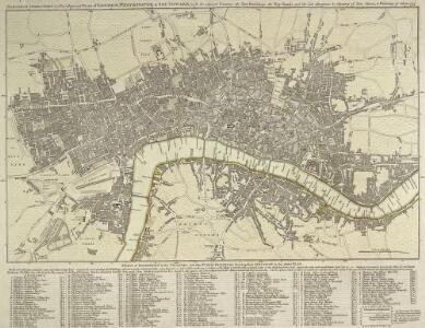 The LONDON DIRECTORY, or a New & Improved PLAN of LONDON, WESTMINSTER & SOUTHWARK;