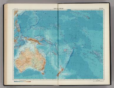 233-234.  Australia, Oceania, Physical.   The World Atlas.