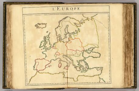 L'Europe (les viles - outline).