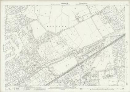 Surrey XVII.2 (includes: Byfleet; Chertsey; Horsell) - 25 Inch Map