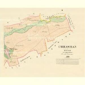 Chrastian - m0978-1-002 - Kaiserpflichtexemplar der Landkarten des stabilen Katasters