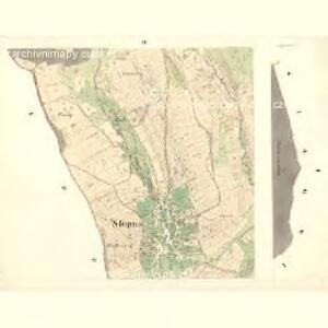 Slopna - m2787-1-001 - Kaiserpflichtexemplar der Landkarten des stabilen Katasters
