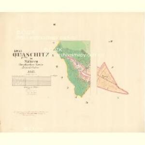 Quaschitz I.Theil - m1449-1-002 - Kaiserpflichtexemplar der Landkarten des stabilen Katasters
