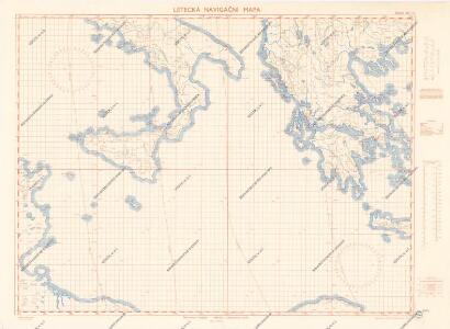 Letecká navigační mapa