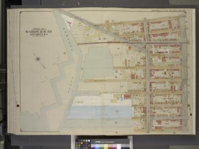 Brooklyn, Vol. 1, Double Page plate No. 28; Part of   Wards 8 & 22, Sections 3&4; [Map bounded by Hamilton Ave., 15th St., 4th Ave.;   Including  23rd St., Gowanus Canal]