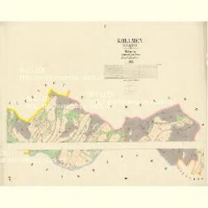 Kollmen - c2506-1-001 - Kaiserpflichtexemplar der Landkarten des stabilen Katasters