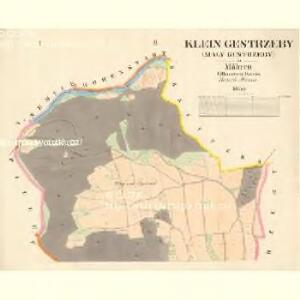 Klein Gestrzeby (Maly Gestrzeby) - m1084-1-001 - Kaiserpflichtexemplar der Landkarten des stabilen Katasters