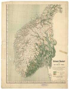 Spesielle kart 180: Skitseret Skovkart over det Sydlige Norge