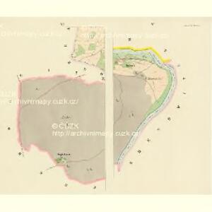 Kaunitz (Kaunic) - c3424-1-003 - Kaiserpflichtexemplar der Landkarten des stabilen Katasters