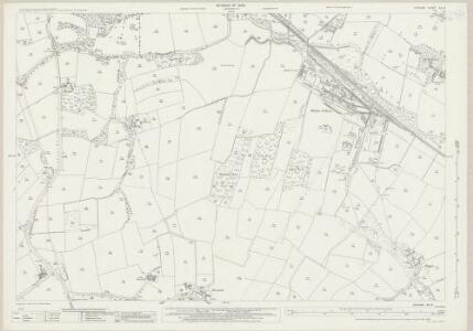 Durham XIX.9 (includes: Lanchester) - 25 Inch Map