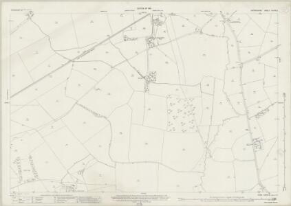Oxfordshire XXXVII.2 (includes: Bampton; Black Bourton; Brize Norton; Lew) - 25 Inch Map
