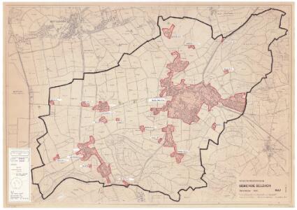 Seuzach: Definition der Siedlungen für die eidgenössische Volkszählung am 01.12.1970; Siedlungskarte