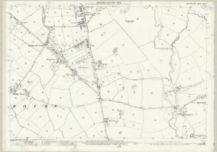 Warwickshire XXXVII.1 (includes: Sambourne; Spernall; Studley) - 25 Inch Map