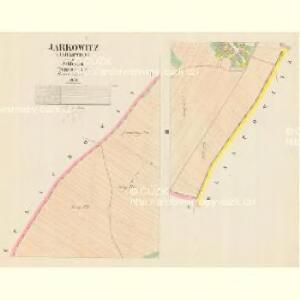 Jarkowitz (Jarkowice) - m1040-1-001 - Kaiserpflichtexemplar der Landkarten des stabilen Katasters