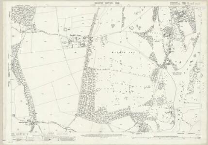 Shropshire LII.7 (includes: Badger; Beckbury; Patshull; Pattingham; Worfield) - 25 Inch Map