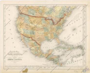 Special -Karte der Vereinigten Staaten von Nord - America No 16.