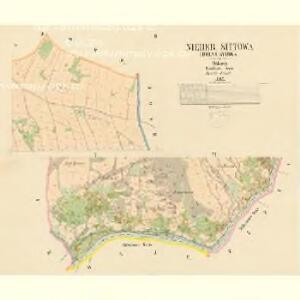 Nieder Sittowa (Dolnj Sytowa) - c1397-1-002 - Kaiserpflichtexemplar der Landkarten des stabilen Katasters