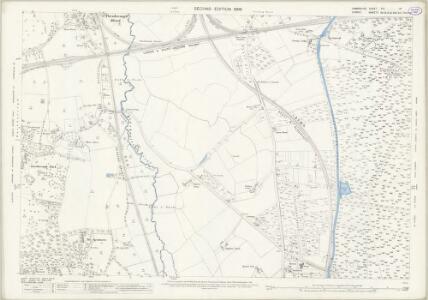 Hampshire and Isle of Wight XIII.14 (includes: Farnborough; Frimley) - 25 Inch Map