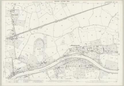 Gloucestershire XXXII.4 (includes: Churcham; Elmore; Minsterworth; Westbury on Severn) - 25 Inch Map