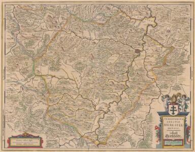 Territorium Abbatiae Heresfeldensis. 't Stift Hirszfeldt. [Karte], in: Novus Atlas, das ist, Weltbeschreibung, Bd. 1, S. 153.