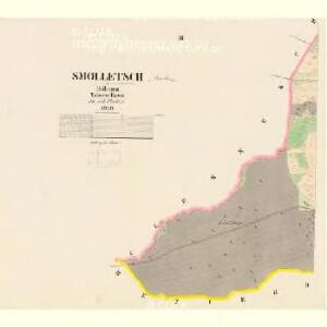 Smolletsch - c0104-2-003 - Kaiserpflichtexemplar der Landkarten des stabilen Katasters