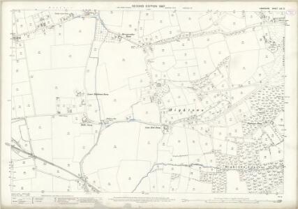 Hampshire and Isle of Wight LXX.12 (includes: Ringwood) - 25 Inch Map